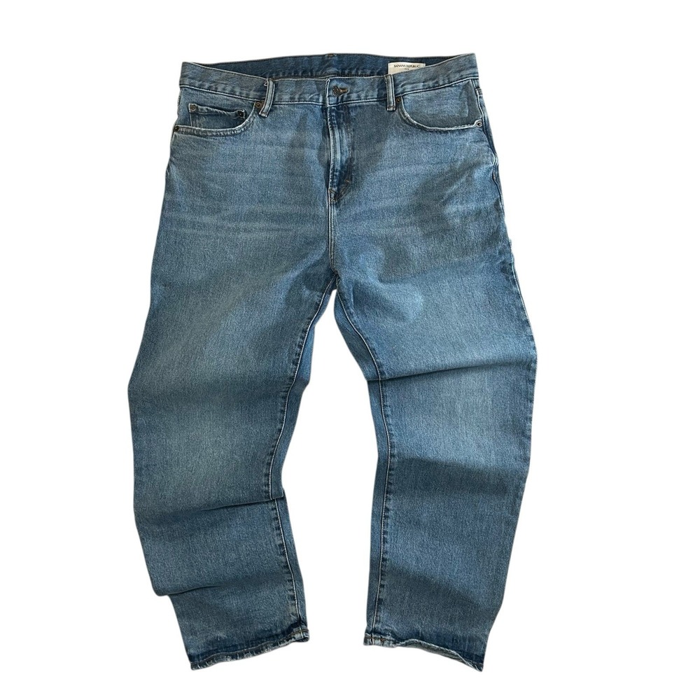 Banana Republic Standard Jean Straight Fit 36Wx32L Vintage‎ Blue Wash